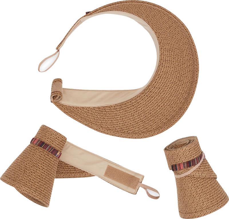 Sedona Visor - Womens - camel 1