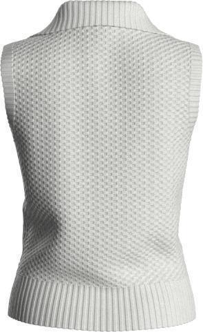 Kvitholmen Vest - Womens - Bright White 2