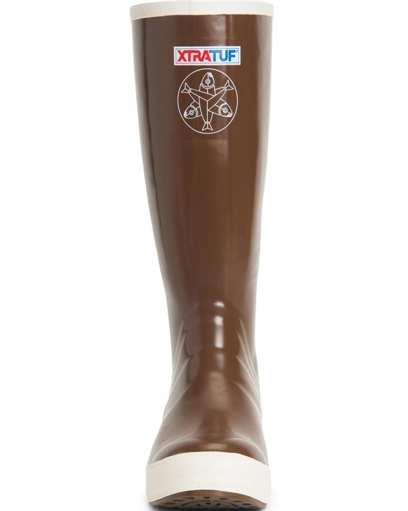 15" Salmon Sisters Legacy Boots - Womens - Brown / Puffin Print 7