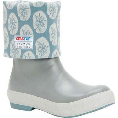 15" Salmon Sisters Legacy Boots - Womens - Gray / Sand Dollar 1