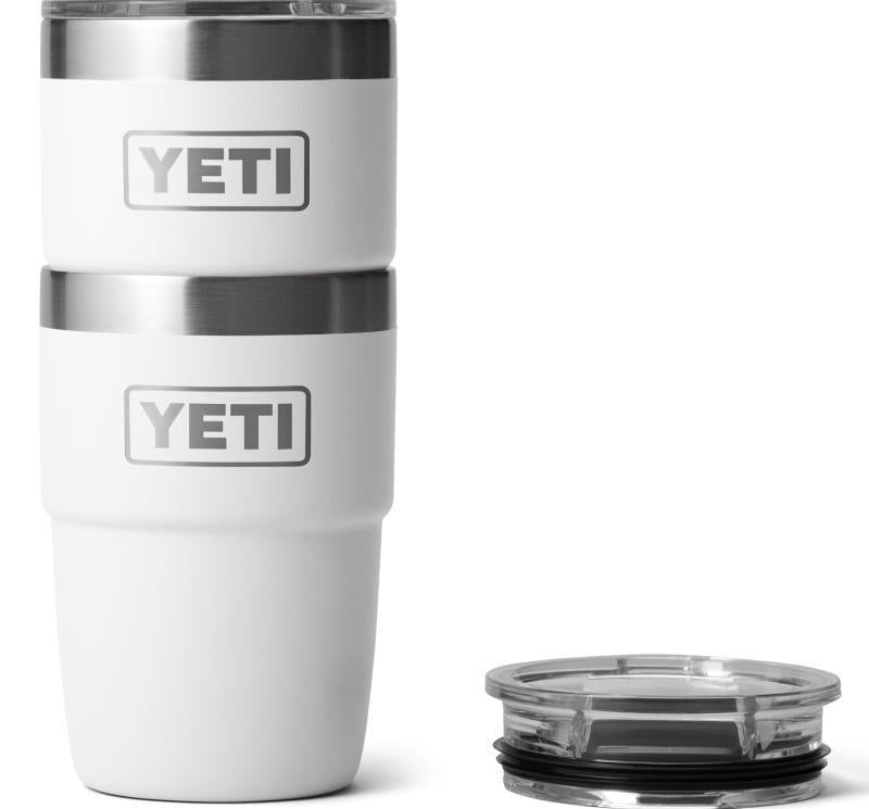 Rambler 237ml / 8oz Stackable Tumbler with Magslider - white 1