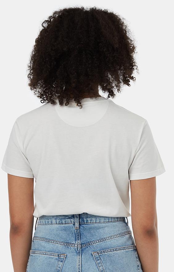 Coral T-Shirt - Womens - Cloud White / Apricot Orange 4