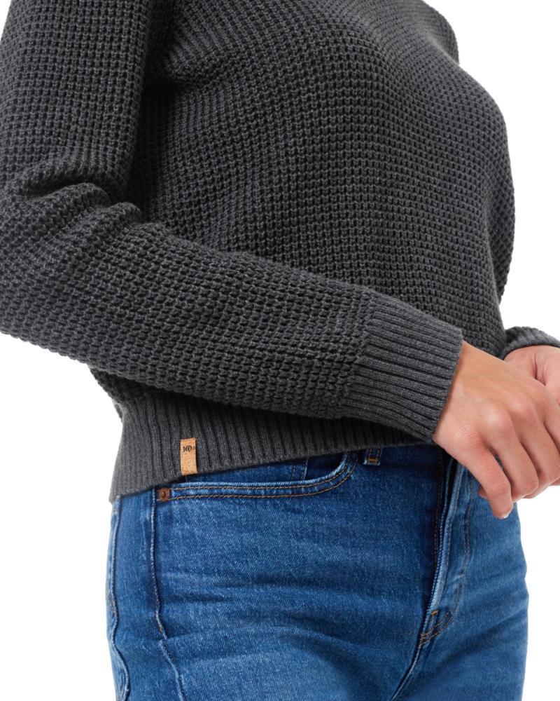 Highline Crew Sweater - Womens - Dark Grey Heather 3