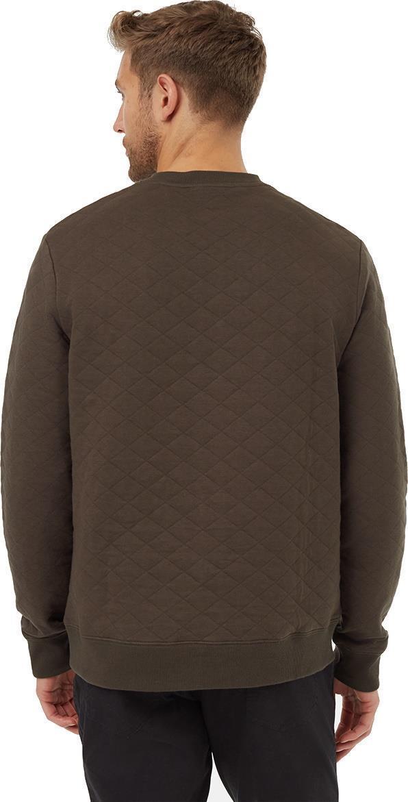 Quilted Classic Crew - Mens - Black Olive Green 2
