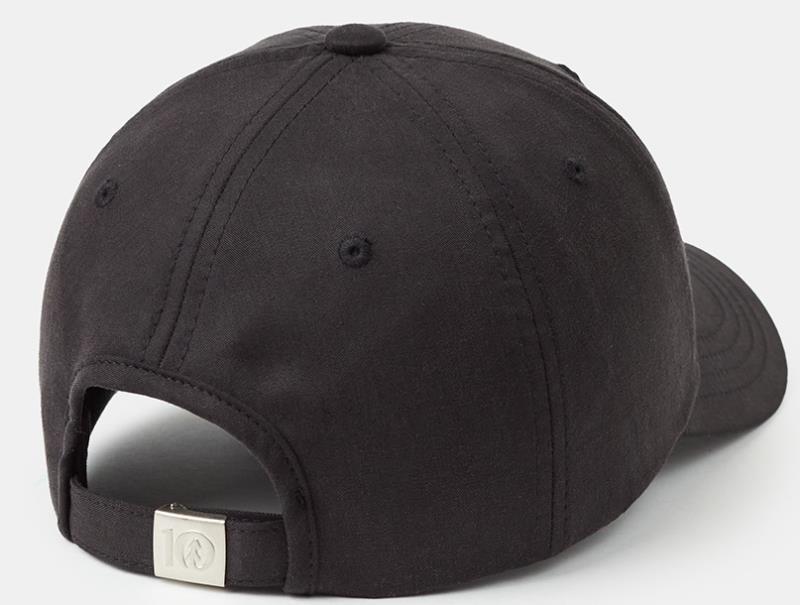 Sasquatch Tencel Peak Hat - Meteorite Black / Rubber 3
