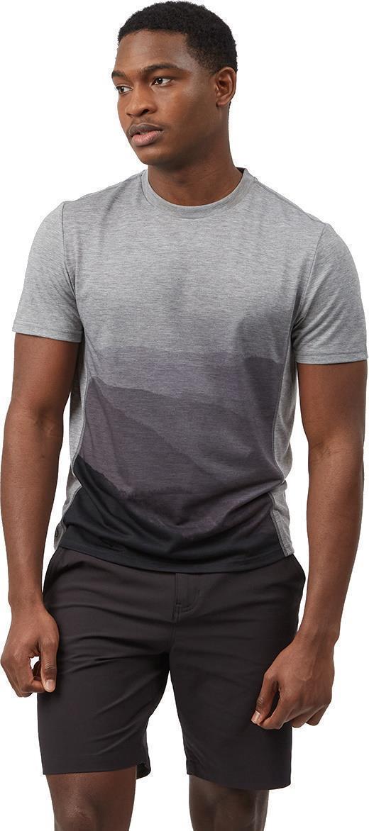inMotion T-Shirt - Mens - hi rise grey heather / hi rise grey - mountain sub 1