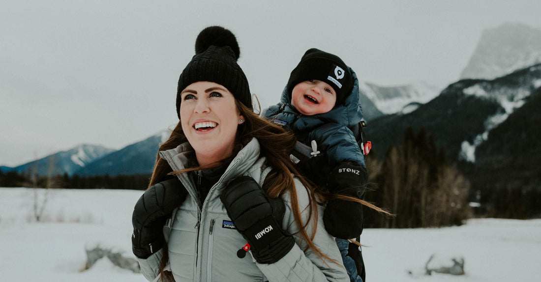 Snowshoeing with a Baby