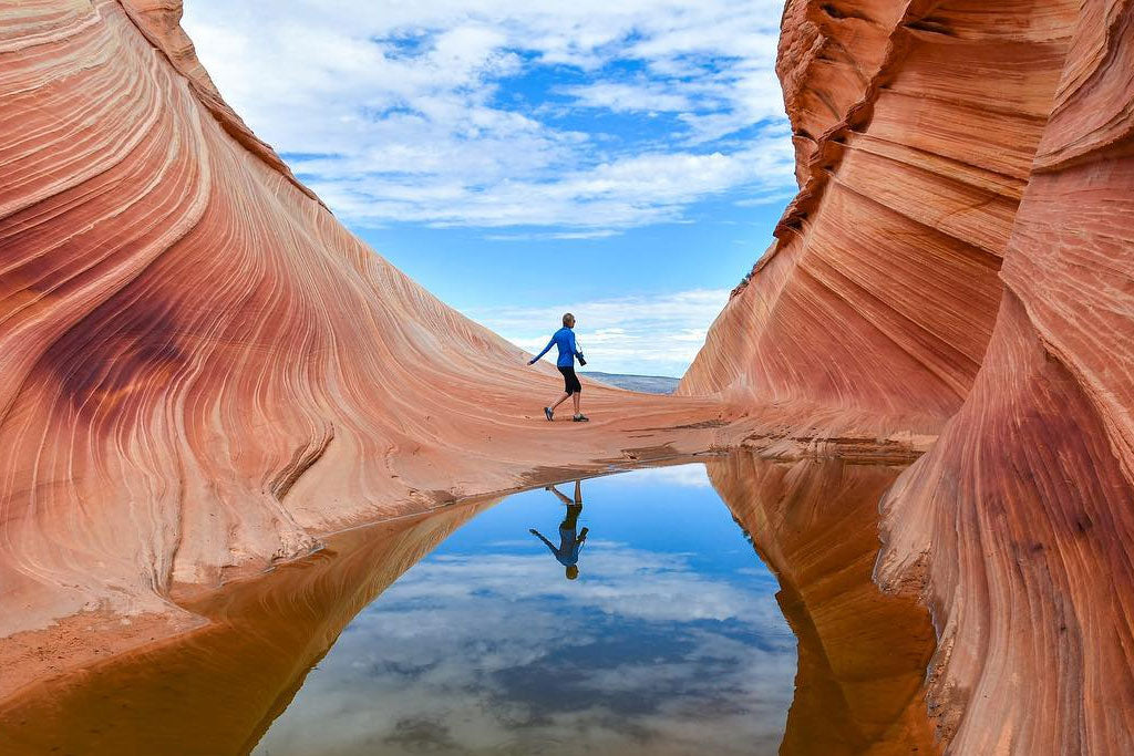 Hiking the Wave in Arizona Zion National Park