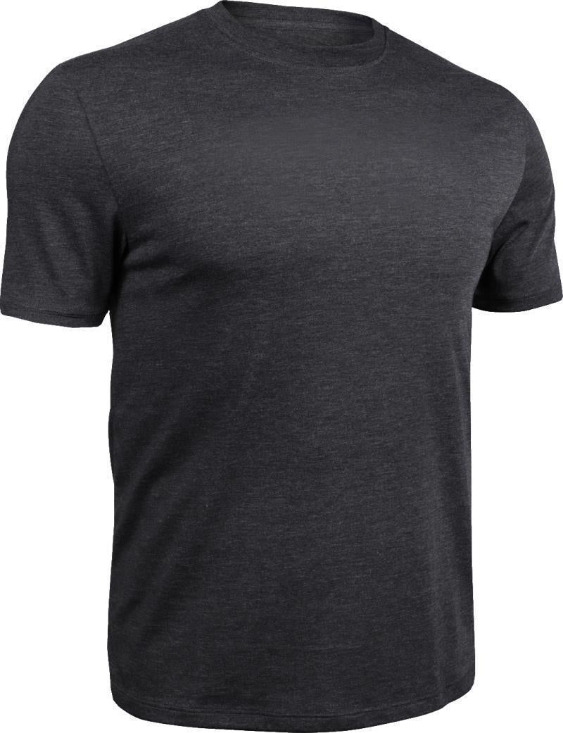 All Day Crew Tee - Mens - Heathered Charcoal 1
