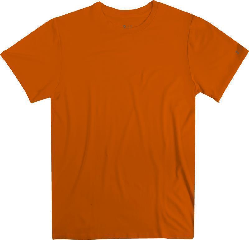 Crew Neck Tee - Mens - Deep Orange 2