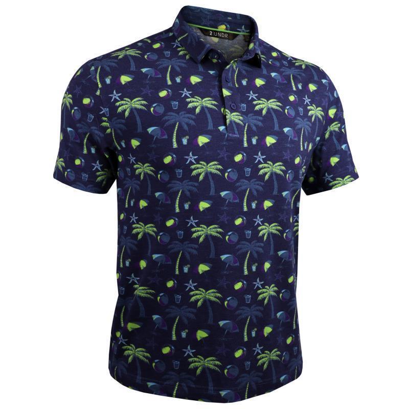 Draper Polo - Mens - Midnite Oasis 1
