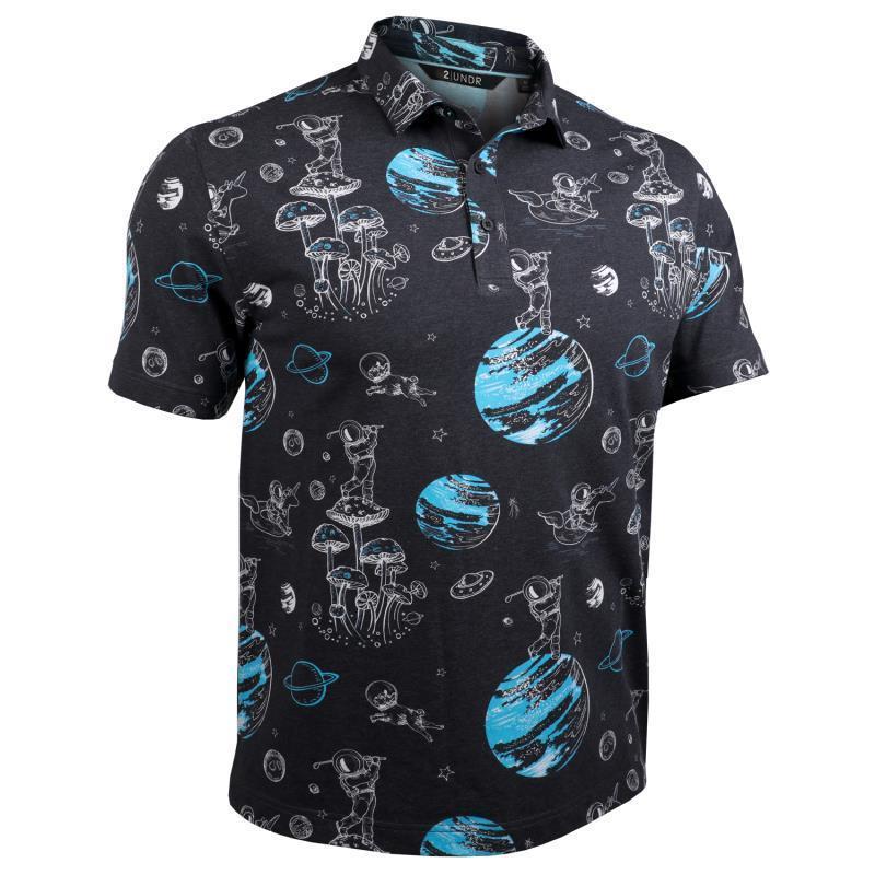 Draper Polo - Mens - Space Golf Black 1