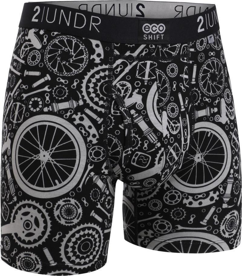 Eco Shift Boxer Briefs, 6" Inseam - Print - Mens - Bikers 1