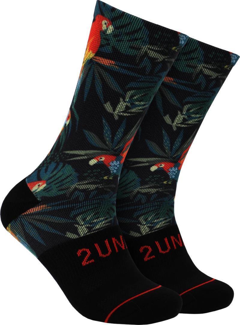 Flex Crew Socks - Print - Mens - Parrot 1