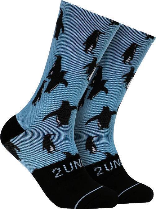 Flex Crew Socks - Print - Mens - Penguins 1
