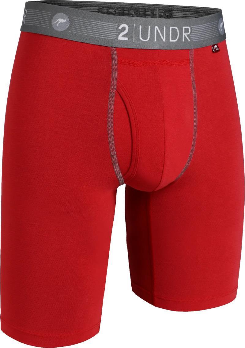 Flow Shift Long Leg, 9" Inseam - Solid - Mens - Red 1