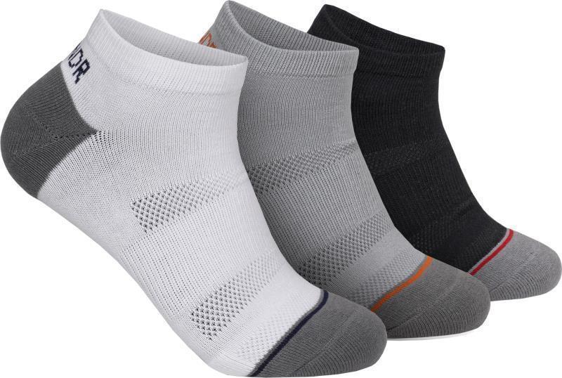 Groove Ankle Socks - 3-Pack - Mens - Assorted 1