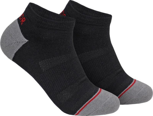 Groove Ankle Socks - 3-Pack - Mens - Black 1
