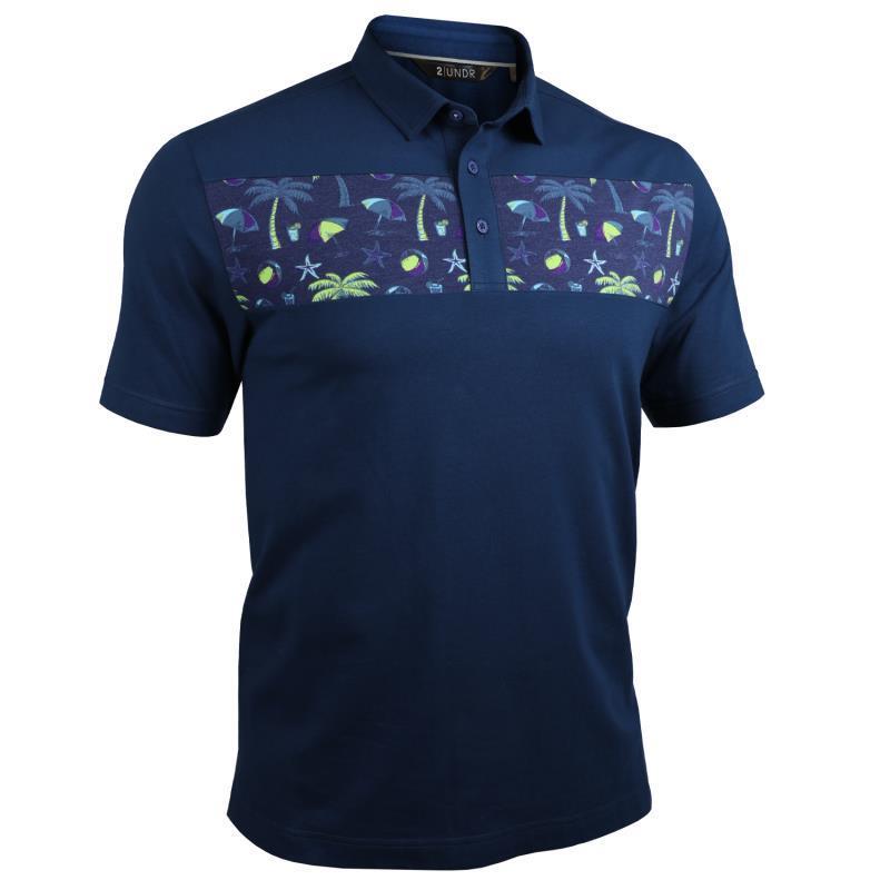 Magnum IP Polo - Mens - Midnite Oasis / Dark Navy 1