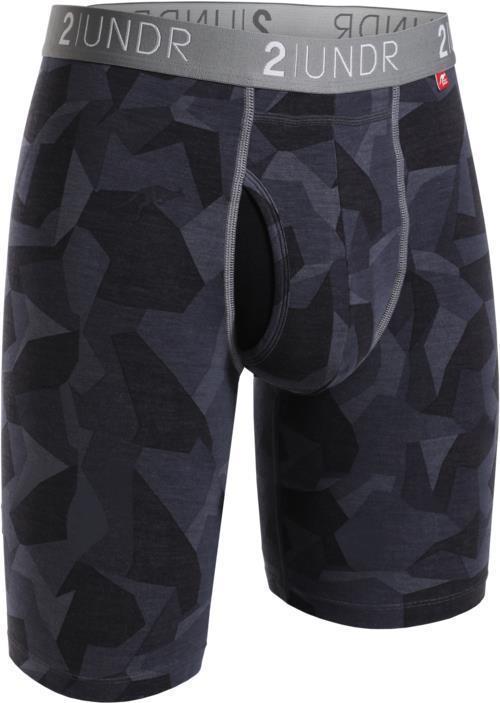 Swing Shift Long Leg, 9" Inseam - Camo - Mens - Black Camo 1