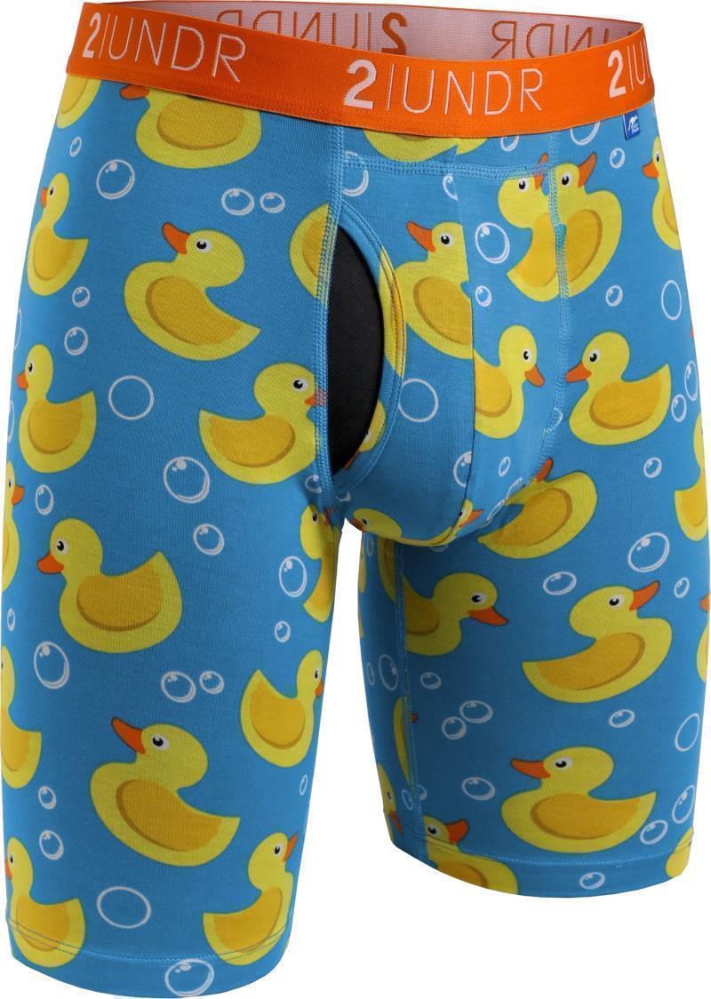 Swing Shift Long Leg, 9" Inseam - Print - Mens - ducky 1
