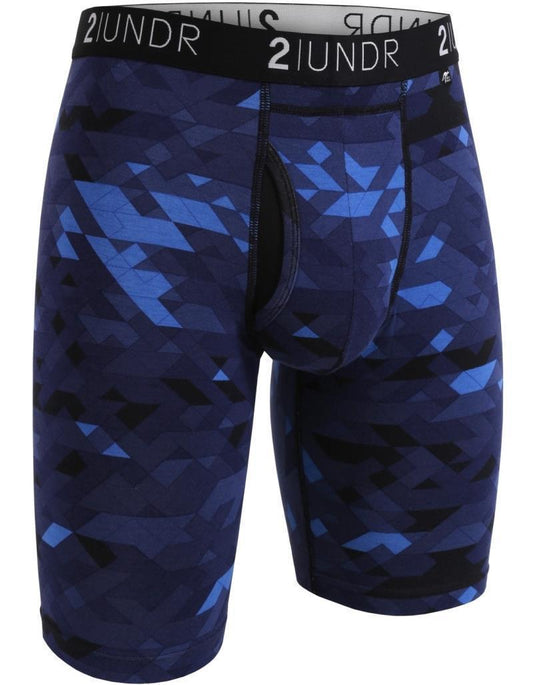 Swing Shift Long Leg, 9" Inseam - Print - Mens - geode 1