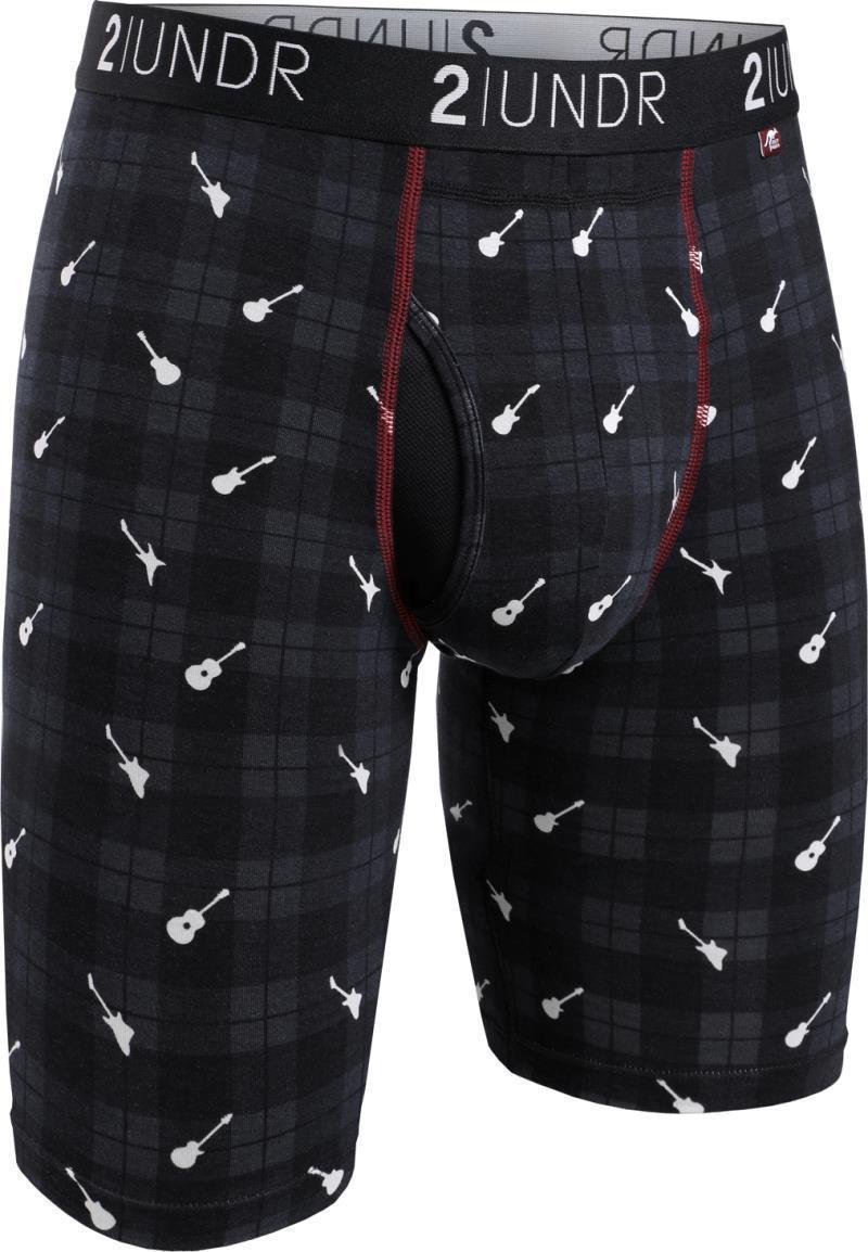 Swing Shift Long Leg, 9" Inseam - Print - Mens - rockin' plaid 1