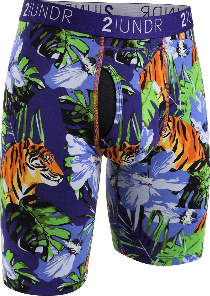 Swing Shift Long Leg, 9" Inseam - Print - Mens - tigres 1