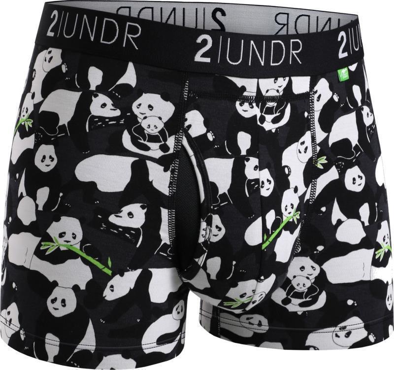 Swing Shift Trunks, 3" Inseam - Print - Mens - Pandas 1
