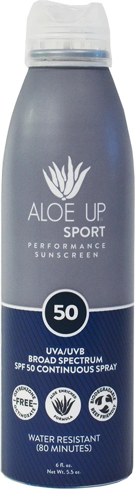 Aloe Up Sport SPF 50 Continuous Spray Sunscreen - 6oz - Not Applicable 1