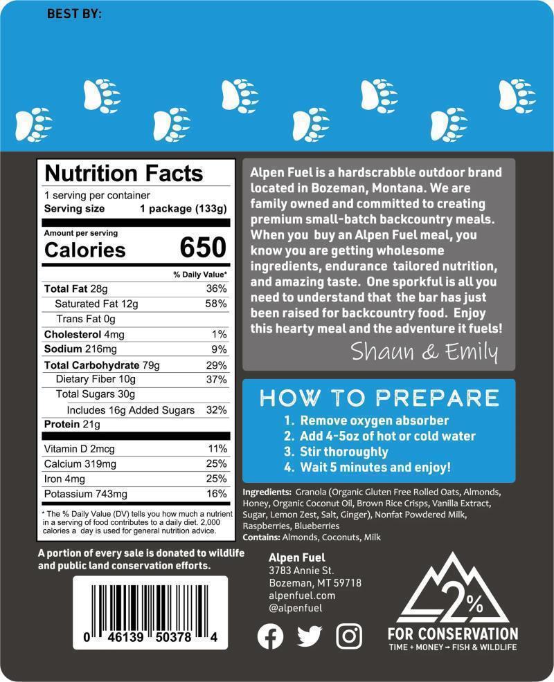 Breakfast Granola - Lemon Berry 2