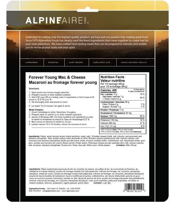 Forever Young Mac & Cheese - Not Applicable 2