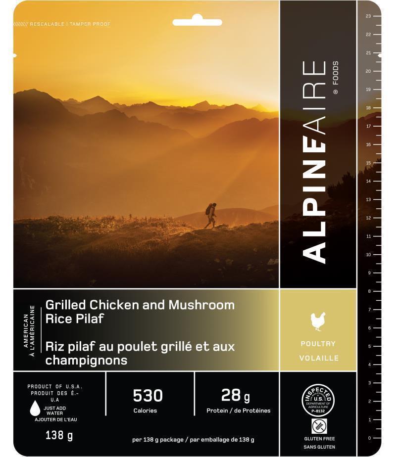 Grilled Chicken and Mushroom Wild Rice Pilaf - Not Applicable 1