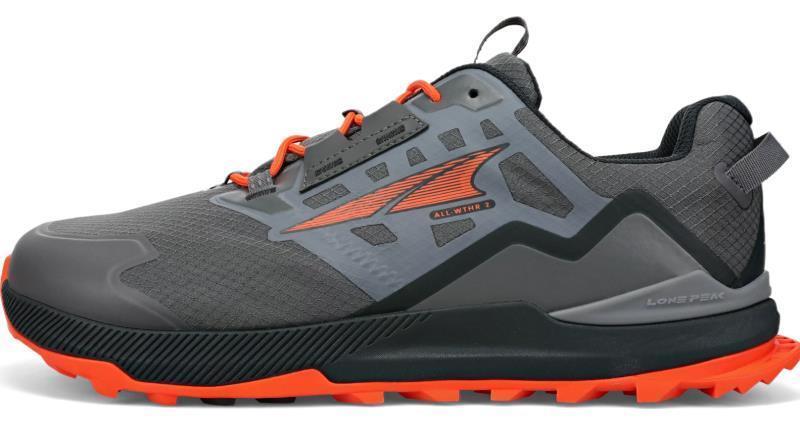 Lone Peak AW Low 2 - Mens - Gray / Orange 2