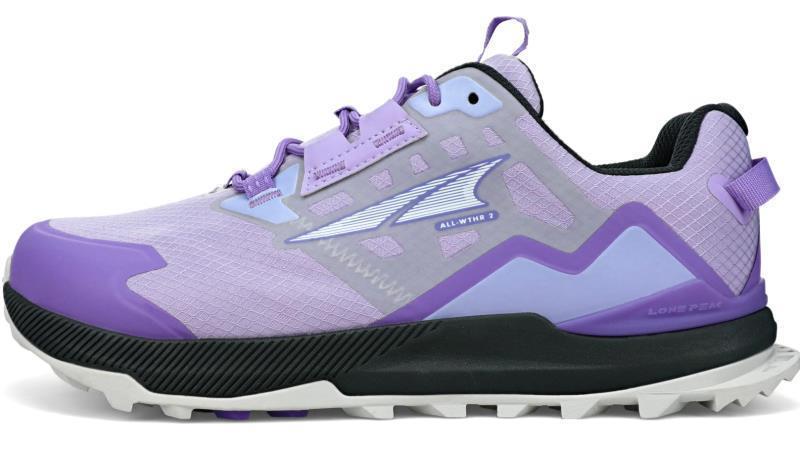 Lone Peak AW Low 2 - Womens - Gray / Purple 2