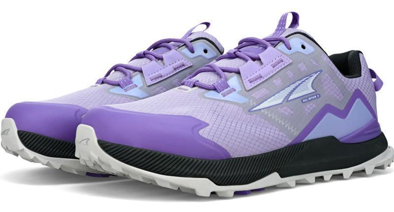 Lone Peak AW Low 2 - Womens - Gray / Purple 5