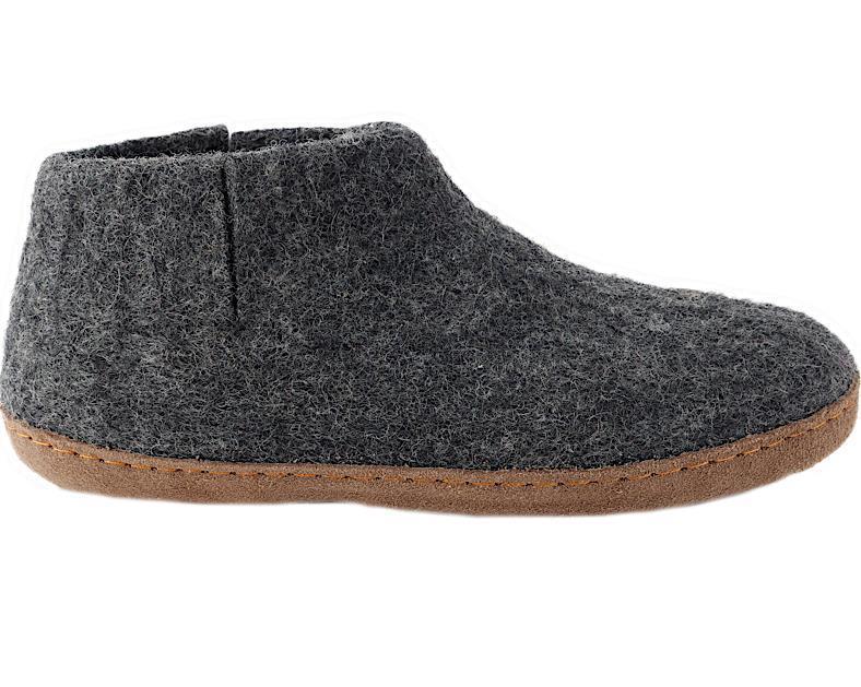 Carlyle Slippers - Unisex - Heather Charcoal 1