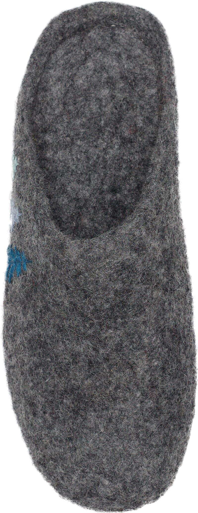 Cassiar Slippers - Unisex - Heather Charcoal 2