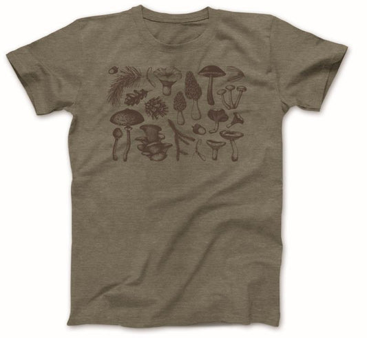 Forager T-Shirt - Mens - Heather Safari 1