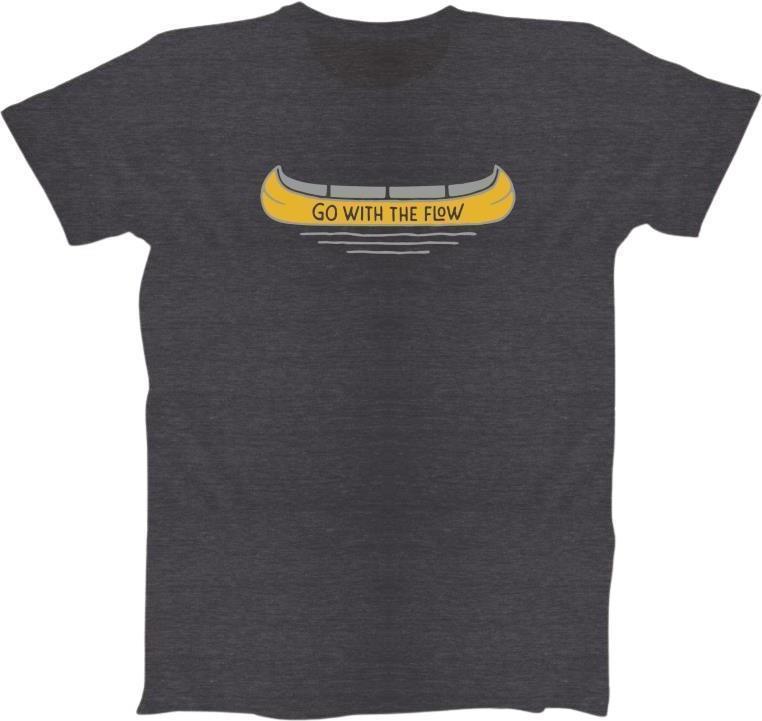Go With the Flow T-Shirt - Mens - Heather Navy 1
