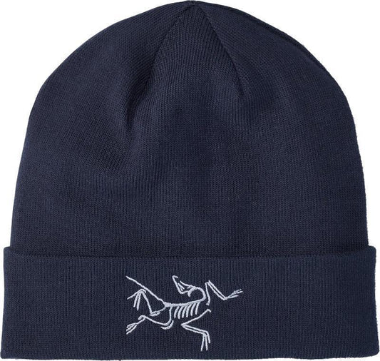 Embroidered Bird Toque - Black Sapphire 1