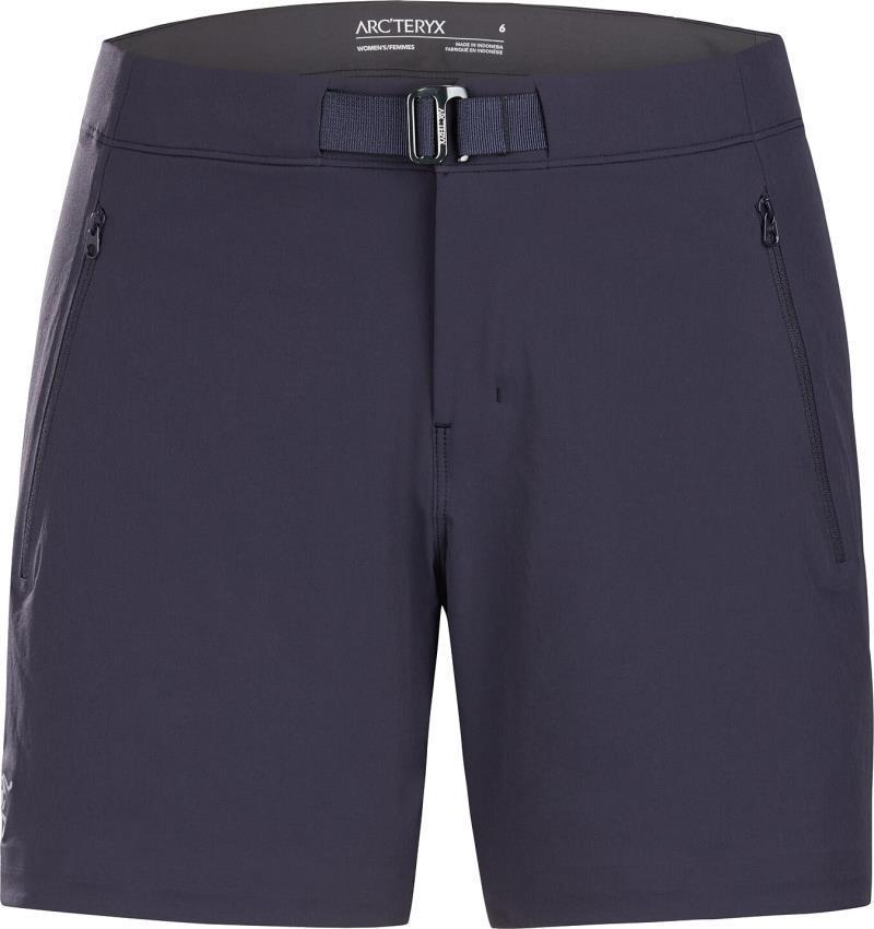 Gamma LT Shorts, 6" Inseam - Womens - Black Sapphire 1