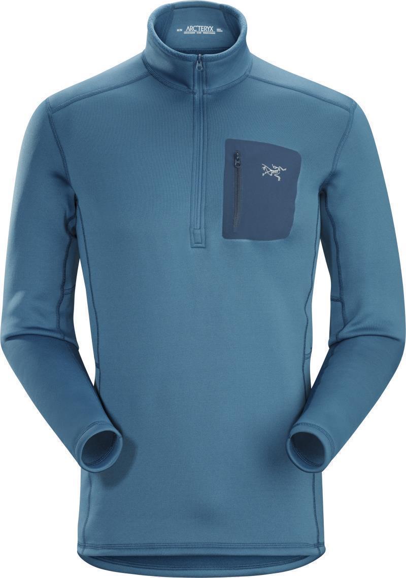 Rho AR Zip Neck - Mens - Light Hecate 1