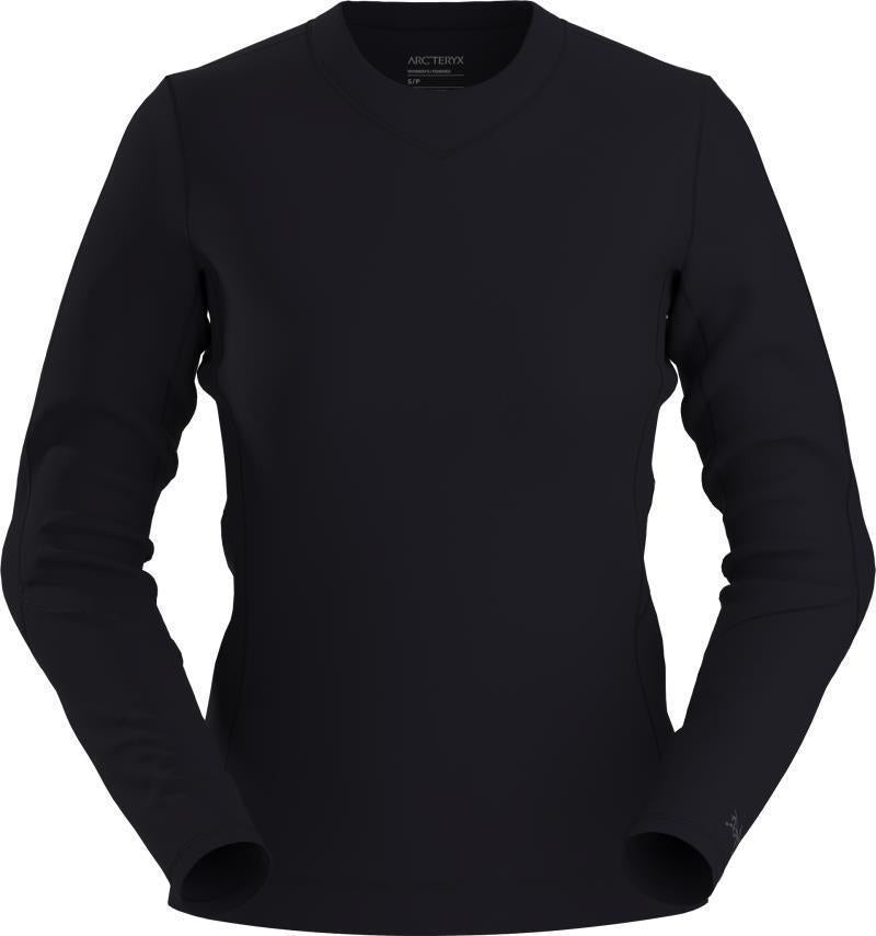 Rho LS Crew - Womens - Black 1