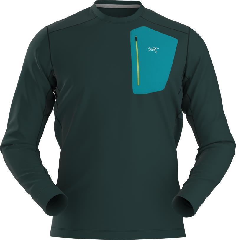 Rho LT Crew Neck - Mens - Pytheas / Blue Tetra 1