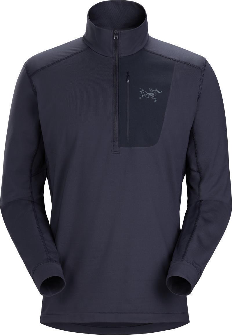 Rho LT Zip Neck - Mens - Black Sapphire 1