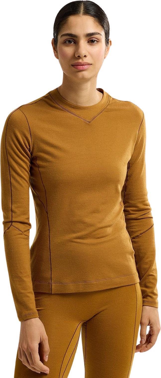 Rho Merino Wool LS Crew - Womens - Yukon 2