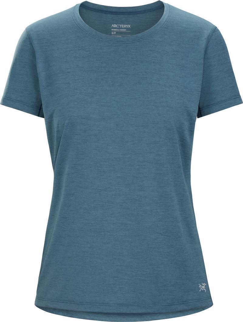 Taema Crew SS - Womens - Serene Heather 1
