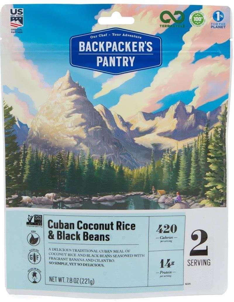 Cuban Coconut Black Beans & Rice - 2 Serving (Vegan, Vegetarian, Gluten-Free) - Not Applicable 2