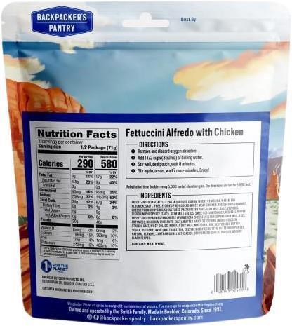 Fettuccini Alfredo with Chicken - 1 Serving - Not Applicable 2